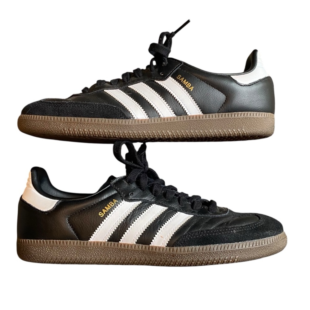 Adidas Samba OG Suede & Leather Low-Top Lace-Up Sneakers - Picture 6 of 6
